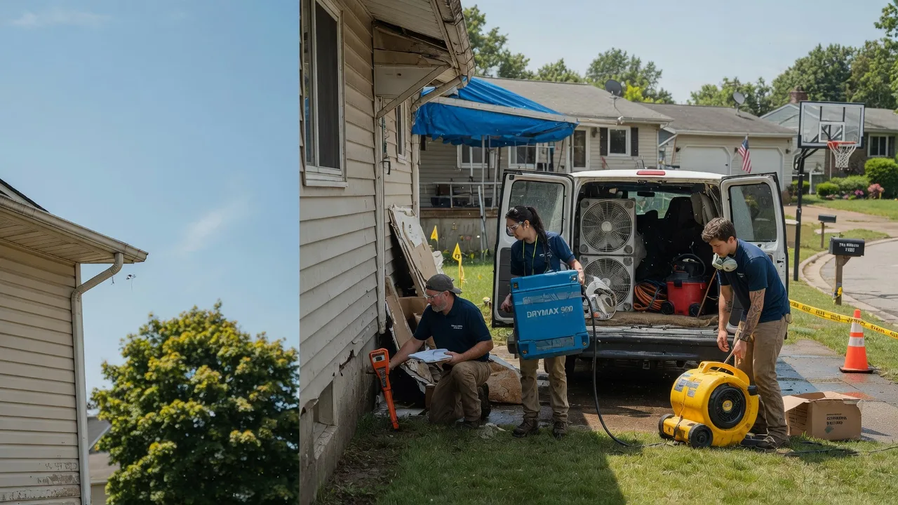 Ceiling Leak Cleanup in Morton, PA near me