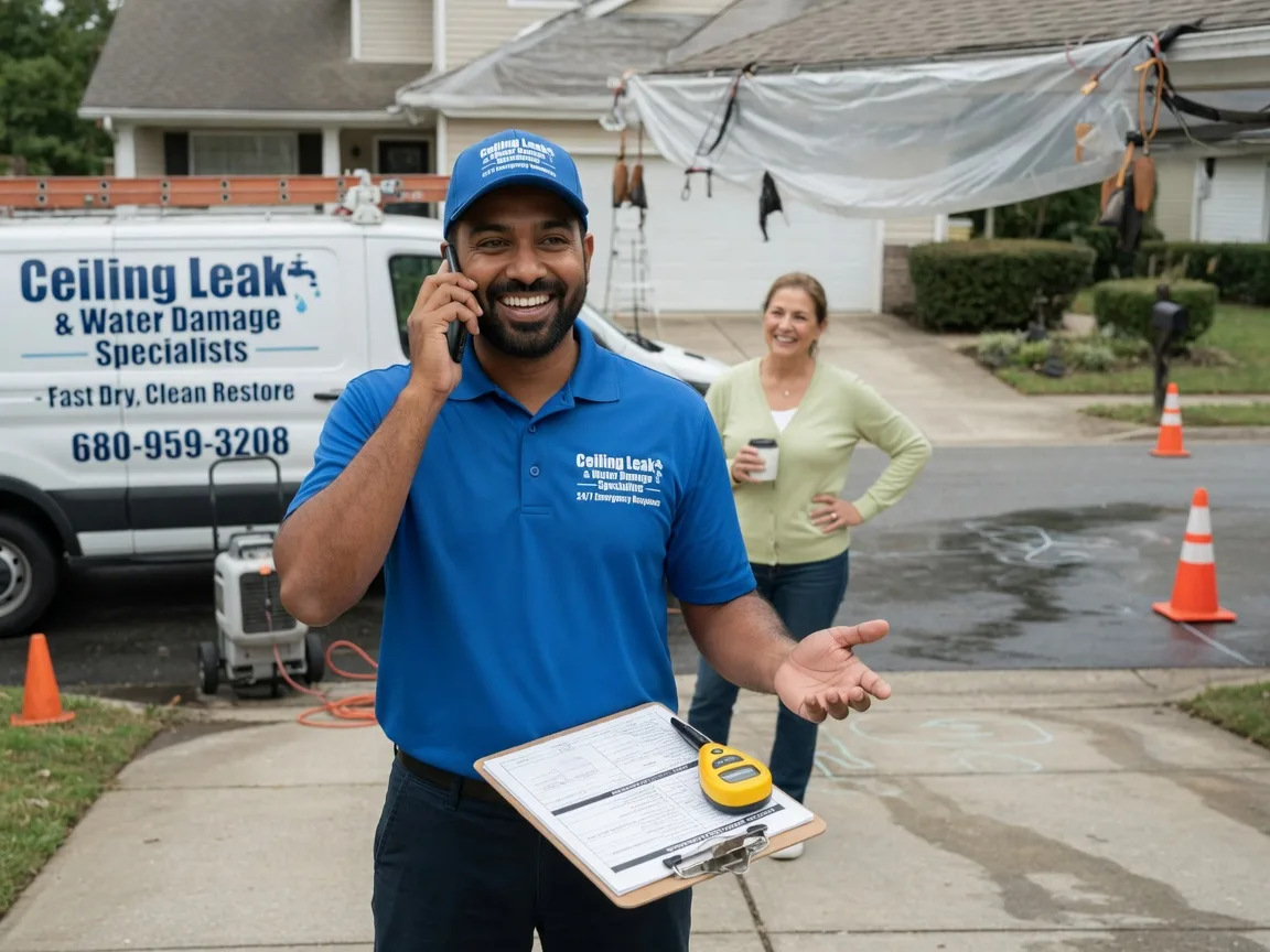Ceiling Leak Cleanup Morton, PA FAQs